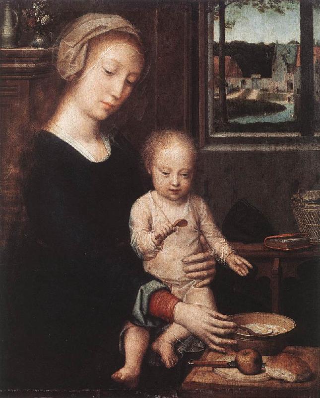 DAVID, Gerard Madonna and Child with the Milk Soup dgw